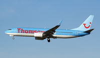 G-FDZF @ LMML - Thomsonfly