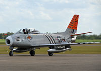 G-SABR @ EGSU - SHOT AT DUXFORD - by Martin Browne