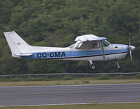 OO-OMA @ EBSP - About to touch down on rwy 05. - by Philippe Bleus