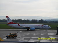 OE-LNS @ LOWG - Ex-LaudaAIR plane