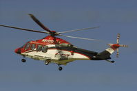 N813DG @ BIL - Agusta @ BIL - by Daniel Ihde