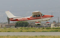N9949E @ KCNO - Landing at Chino - by Todd Royer