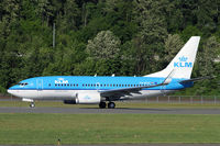PH-BGQ @ BFI - Latest KLM aircraft on a test flight. Should read -7K2 c/n 39256. - by Duncan Kirk