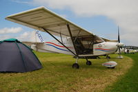 G-CETU @ EGAD - On the display line - EGAD Fly-in 2011 (who needs a hotel!)