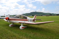 G-BIOI @ EGAD - On the display line - EGAD Fly-in 2011