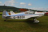 G-BZOI @ EGAD - On the display line - EGAD Fly-in 2011