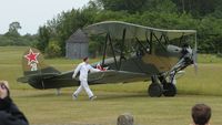 G-BSSY @ EGTH - 4. G-BSSY at Shuttleworth Summer Air Display June 2011 - by Eric.Fishwick