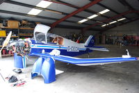 G-CECH @ EGAD - In the hanger at Newtownards during Fly-in 2011. - by Noel Kearney