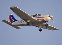 OO-JCM @ EBCI - Flight training mono-prop on short final rwy 25 in the late afternoon. - by Philippe Bleus