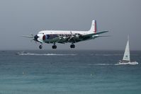 N836D @ TNCM - N836D landing at TNCM after the photo shoot st TNCM