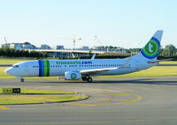 PH-HSW @ EHAM - Transavia Airlines - by Chris Hall