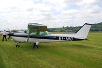 EI-ING @ EGAD - Parked in the display area at Newtownards Airfield.