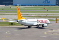 TC-AHP @ EHAM - Pegasus Airlines - by Chris Hall