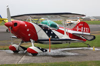 G-BXTI @ EGBR - Pitts S-1S having its weekly wash at Breighton Airfield, UK in April 2004. - by Malcolm Clarke