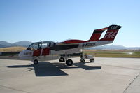 N409DF @ KRNM - Air Attack 330 on standby at the Ramona Air Attack Base - by Nick Taylor Photography