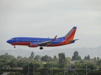 N362SW @ LAX - Landing runway 24R - by Helicopterfriend