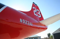 N923AU @ KRNM - T-23 tail - by Nick Taylor Photography