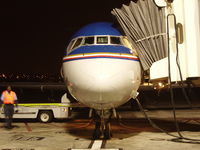 N913ME @ KLAX - Midwest Flight 87 MKE-LAX is being offloaded at Terminal 3 - by Nick Taylor Photography