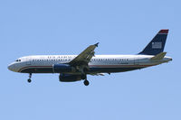 N650AW @ DFW - US Airways landing at DFW Airport.