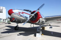 N18906 @ KNKX - Lockheed 12A at MCAS Miramar - by Nick Taylor Photography