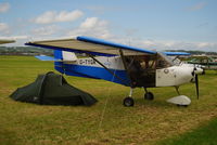 G-TYGR @ EGAD - Parked on the display area at the Newtownards Fly-in 04-06-2011.   (who needs a hotel!)