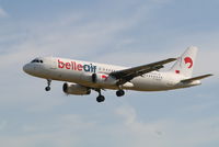 F-ORAD @ EBBR - Arrival of flight LZ797 to RWY 25L