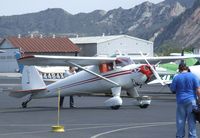 N77950 @ SZP - Luscombe 8A at Santa Paula airport during the Aviation Museum of Santa Paula open Sunday