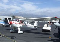 N77950 @ SZP - Luscombe 8A at Santa Paula airport during the Aviation Museum of Santa Paula open Sunday