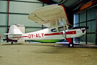 OY-ALY @ EKRK - In Hangar Roskilde - by leo larsen