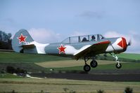 LY-AFQ - display of the Yak team at the Hilzingen 'Oldtimertreffen'. This aircraft was w/o in 2004. - by Joop de Groot