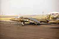 ZD345 @ EGVA - Harrier GR.7 of 20[Reserve] Squadron at RAF Wittering on display at the 1996 Royal Intnl Air Tattoo at RAF Fairford. - by Peter Nicholson
