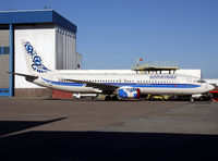 VQ-BFR @ ESSA - Parked at ramp H. Waiting to be stripped of tape and retaped into SAS interim colours. - by Anders Nilsson