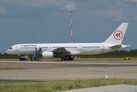G-STRY @ EGSH - Fresh out of the paint shop and in the colours of Iceland Express. - by Graham Reeve