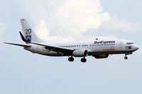 TC-SNF @ EDDR - on final RW27 - by Friedrich Becker
