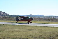 N3719A @ KRIR - Taking off at Flabob