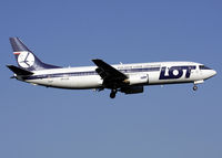 SP-LLB @ ESSA - On final approach for runway 19L. - by Anders Nilsson