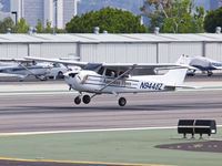 N9448Z @ KSMO - N9448Z arriving on RWY 21 - by Torsten Hoff