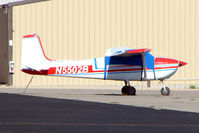 N5502B @ BVU - 1956 Cessna 182, c/n: 33502 at Boulder City - by Terry Fletcher