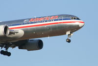 N351AA @ EBBR - Arrival of flight AA088 to RWY 02 - by Daniel Vanderauwera