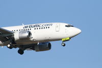 YL-BBP @ EBBR - Arrival of flight BT601 to rwy 02 - by Daniel Vanderauwera