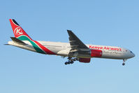 5Y-KYZ @ LHR - Kenya Airlines '2007 Boeing 777-2U8ER, c/n: 36124 at Heathrow