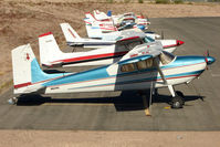 N9219C @ BVU - 1955 Cessna 180, c/n: 31318 at Boulder City - by Terry Fletcher