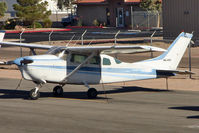 N8468Z @ BVU - 1963 Cessna 210-5(205), c/n: 2050468 at Boulder City - by Terry Fletcher
