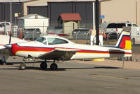 N4190K @ BVU - 1948 Ryan NAVION, c/n: NAV-4-1190 at Boulder City - by Terry Fletcher