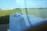 N6301T @ KDPA - Taxiing to runway 28, seen from the back seat.