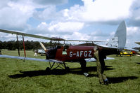 G-AFGZ - Environmental friendly towing equipment deployd at the 2004 Moth Rally at Woburn Abbey - by Joop de Groot