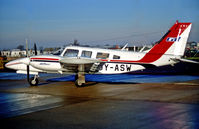 OY-ASW @ EKRK - OY-ASW CAT Roskilde 15.1.97 - by leo larsen