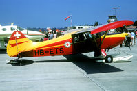 HB-ETS @ LSZB - open house at Bern-Belp. Picture from the G.bouma collection.
