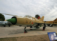 22 26 @ LECU - Former East German MiG21 at the Museo del Aire. - by Daniel L. Berek