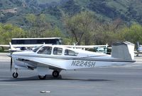 N224SH @ SZP - Beechcraft V35B Bonanza at Santa Paula airport during the Aviation Museum of Santa Paula open Sunday - by Ingo Warnecke